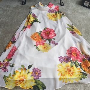 Jessica Howard Floral Swing Dress